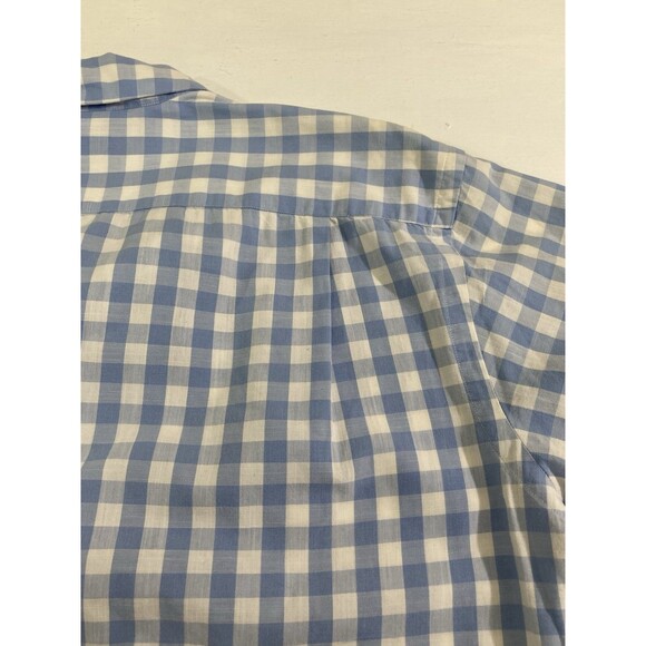 Polo Ralph Lauren Shirt Men’s XXL Blue Plaid Short Sleeve Button Up Casual Prepp - Picture 7 of 11